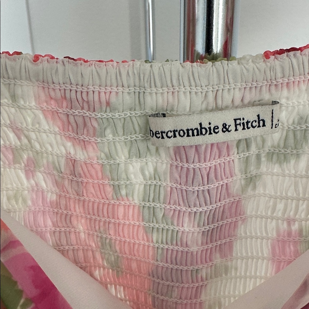 Abercrombie & Fitch Emerson Angel Sleeve Midi Dress - Picture 2 of 5